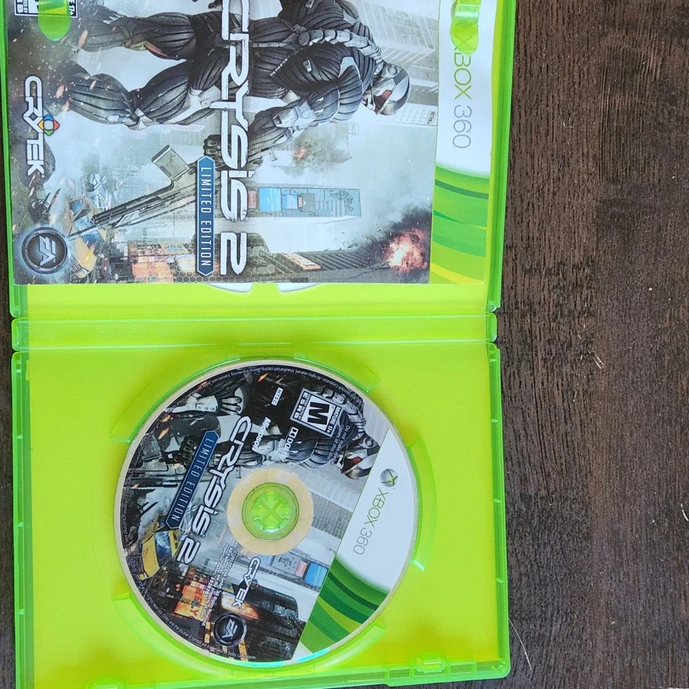 Crysis 2 Limited‎ Edition Xbox 360 Game Bonus XP Unique Platinum